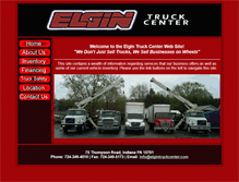 Tablet Screenshot of elgintruckcenter.com